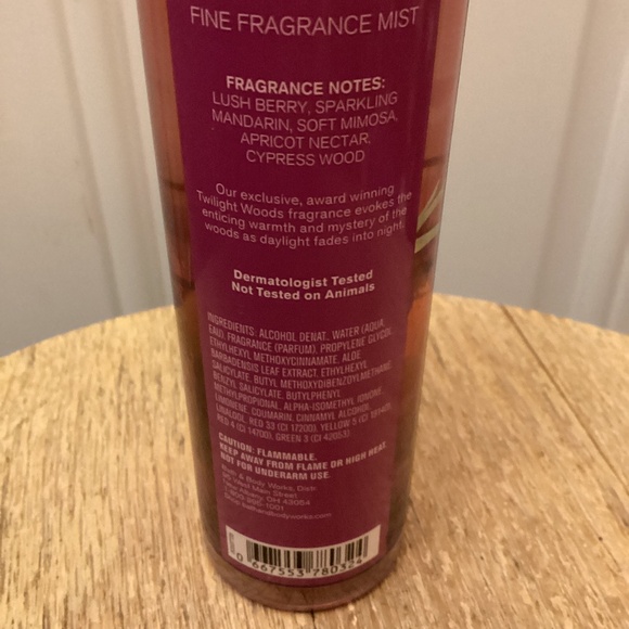 Bath & Body Works Fine Fragrance Mist Twilight Woods 90% full - Picture 3 of 3
